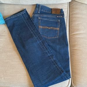 Lucky Brand Charlie skinny blue jeans